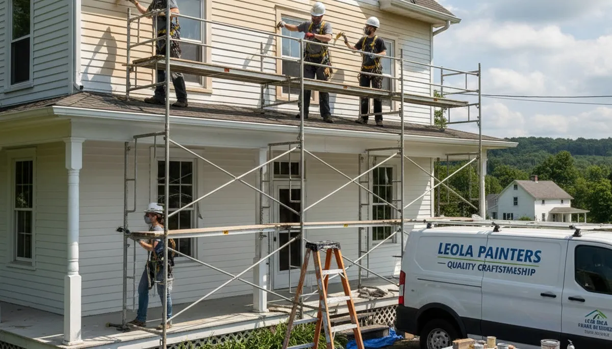 Painter providing professional painting services in Lancaster, PA
