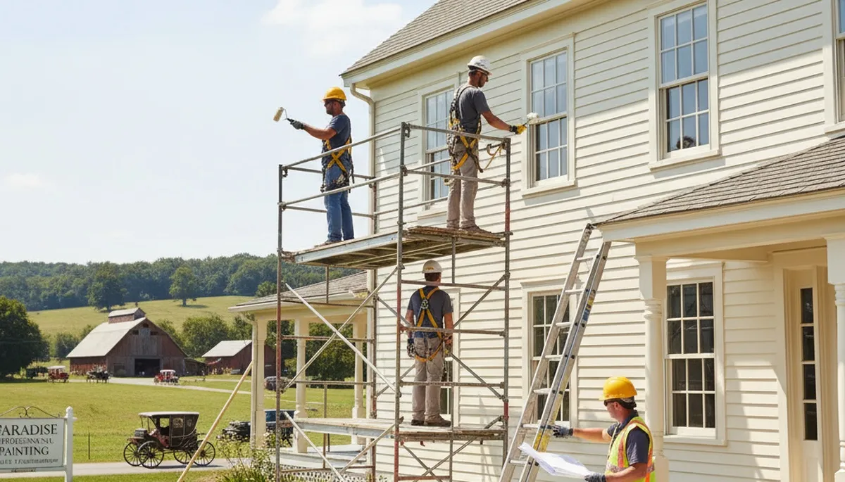 Lancaster, PA painters providing professional interior and exterior painting services