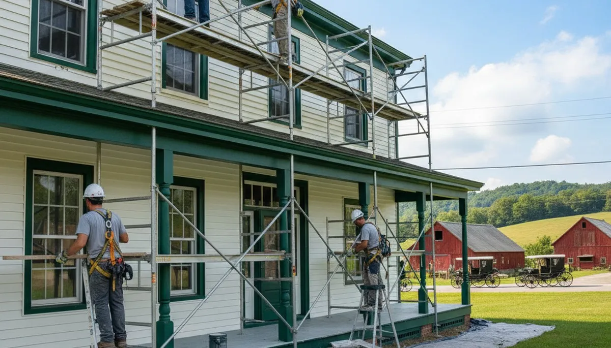 Professional painting services in Lancaster, PA for residential and commercial properties