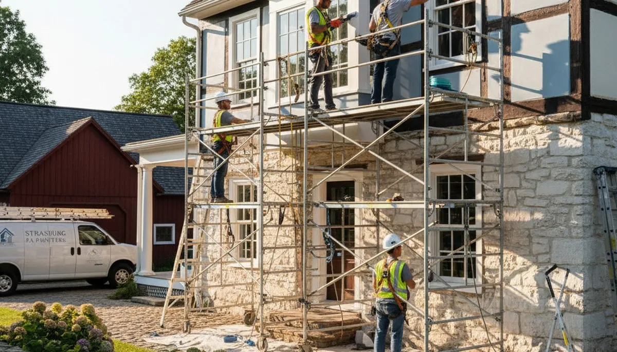 Professional painter serving Lancaster, PA for interior and exterior painting services