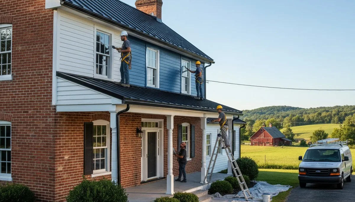 Professional painters in Lancaster, PA providing interior and exterior painting services