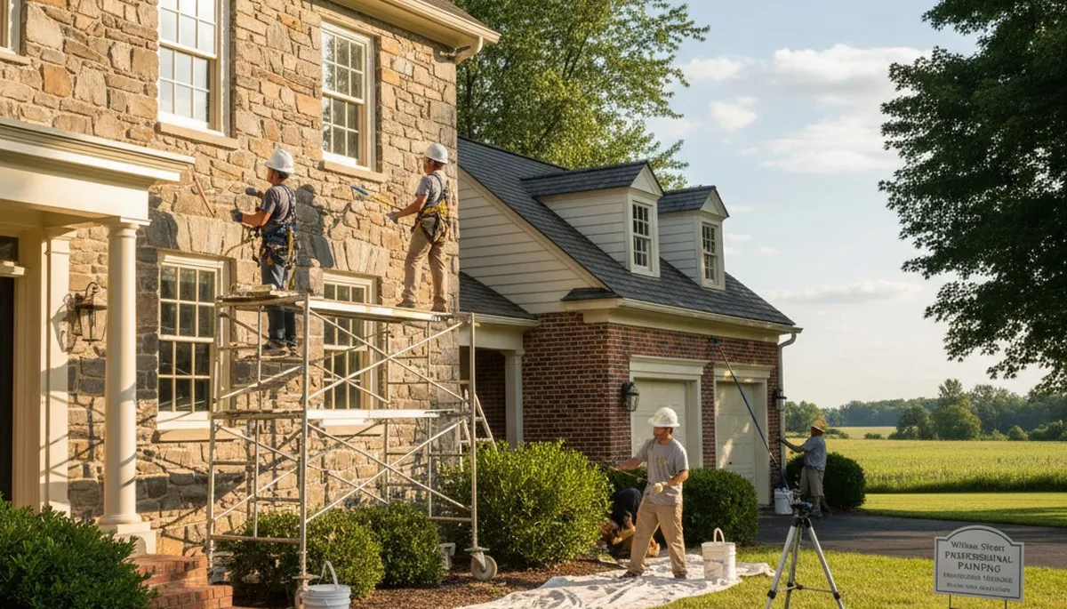 Lancaster, PA painting contractor for interior and exterior house painting services